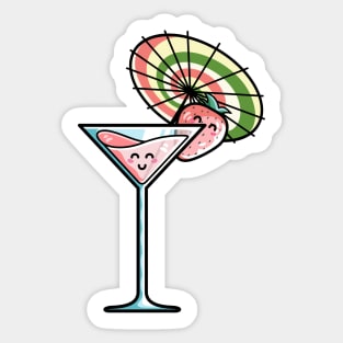 Kaylee's Strawberry Cocktail Sticker